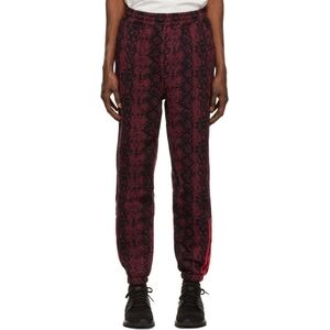 Adidas X Ivy Park Lounge Sweatpants In Cherry Wood Size Large